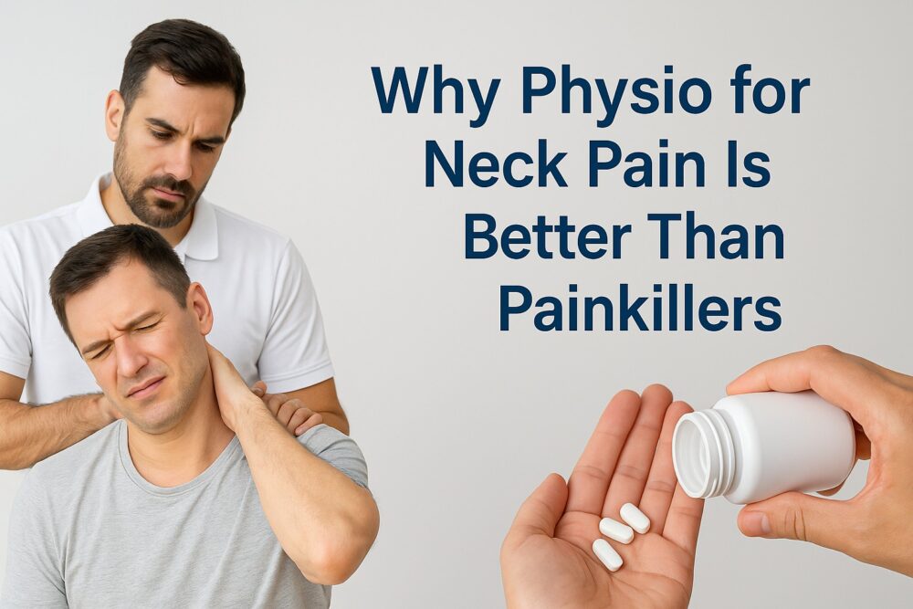 Physio for neck pain exercise at Soul Ease Physiotherapy