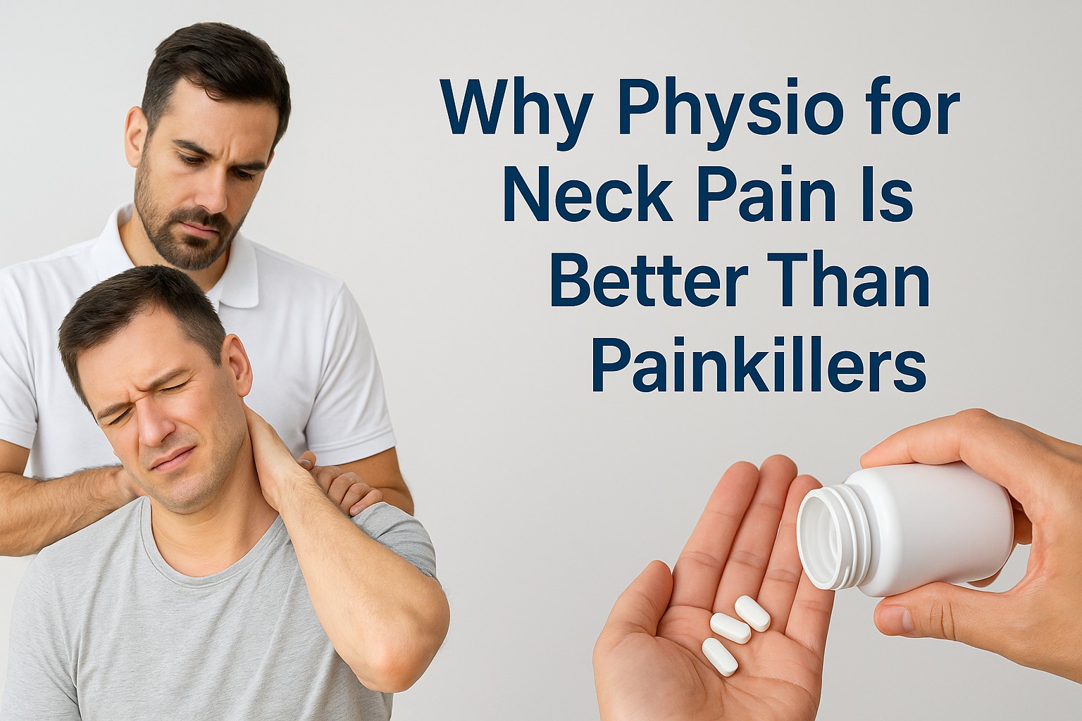 Physio for neck pain exercise at Soul Ease Physiotherapy